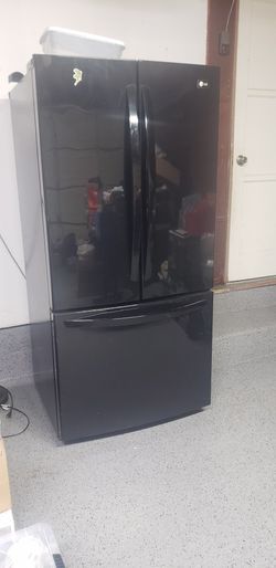 LG Refrigerator Black French Door