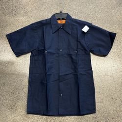 Red Cap Utility Work Shirt
