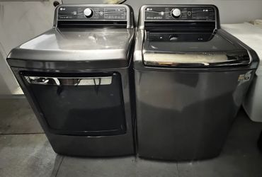 LG ThinQ Smart Steam Washer and Dryer