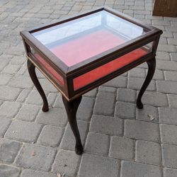 Display Case (Wood and Glass)