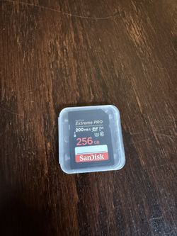 SanDisk Extreme PRO 256GB SD Card 200MB/s