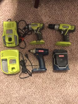 Ryobi combo set
