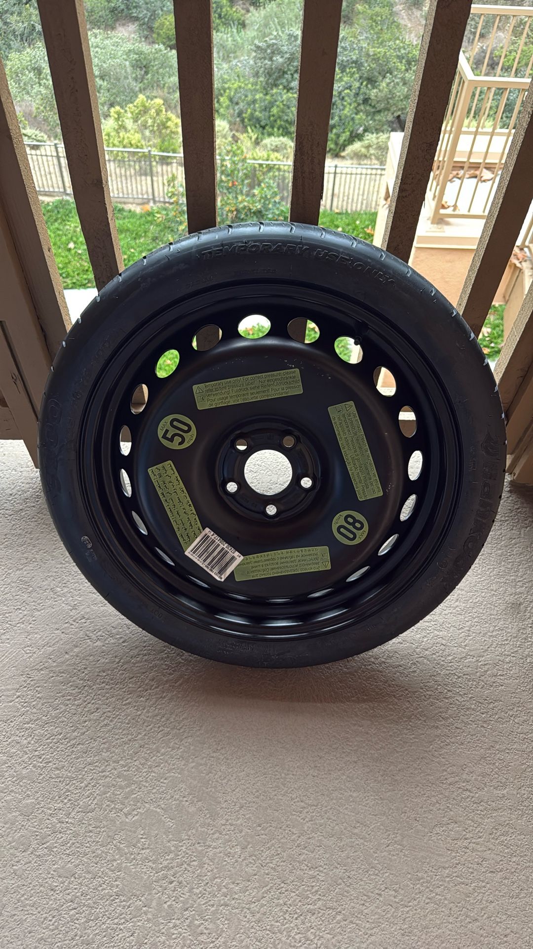 Audi Factory Spare Tire (off 2014 S5 Coupe) 