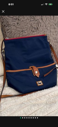 Dooney & Bourke Canvas Leather Crossbody