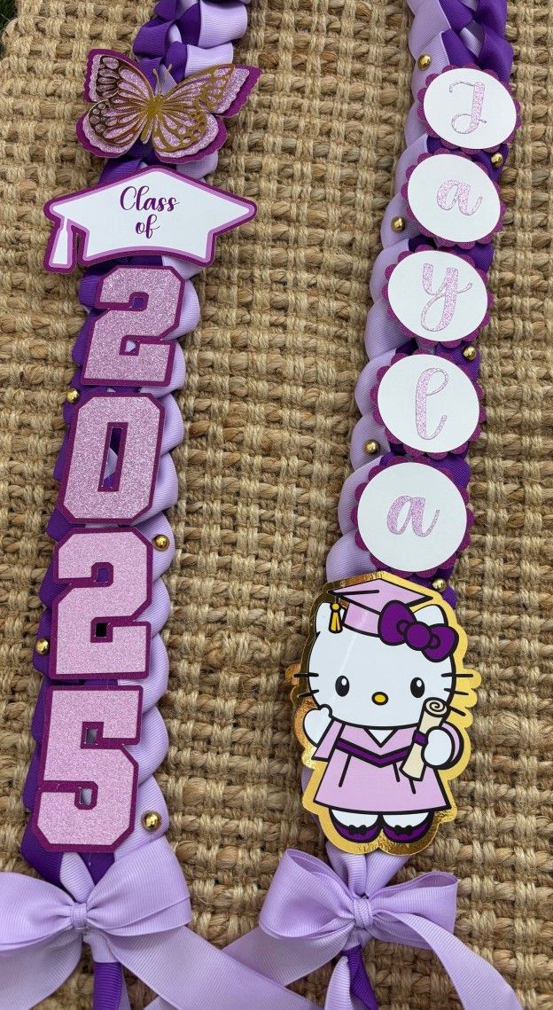 Hello Kitty Graduation Lei