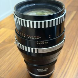 Carl Zeiss Jena Sonnar 180mm f2.8 Zebra lens