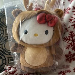 Hello Kitty Reindeer Plush Doll 13”- Kids’ Gifts, Christmas/Seasonal Gifts Brand New