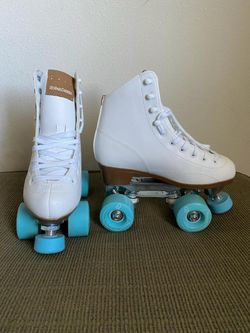 Quade Roller Skates White