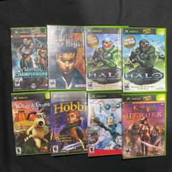 Microsoft OG Xbox Video Games *Read Description*