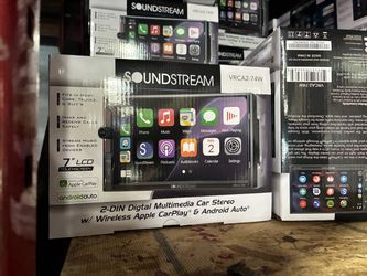 Soundstream VRCA2-74W 2-DIN Car Stereo