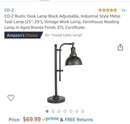Desk lamp