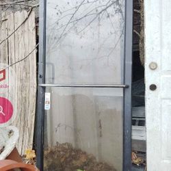 2 Business Doors Matching,36"X 83 1/4" With Handles 