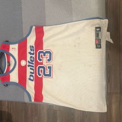 Michael Jordan Bullets Jersey XL Size 48