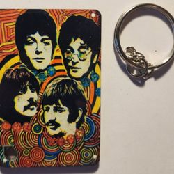 The Beatles Keychain 