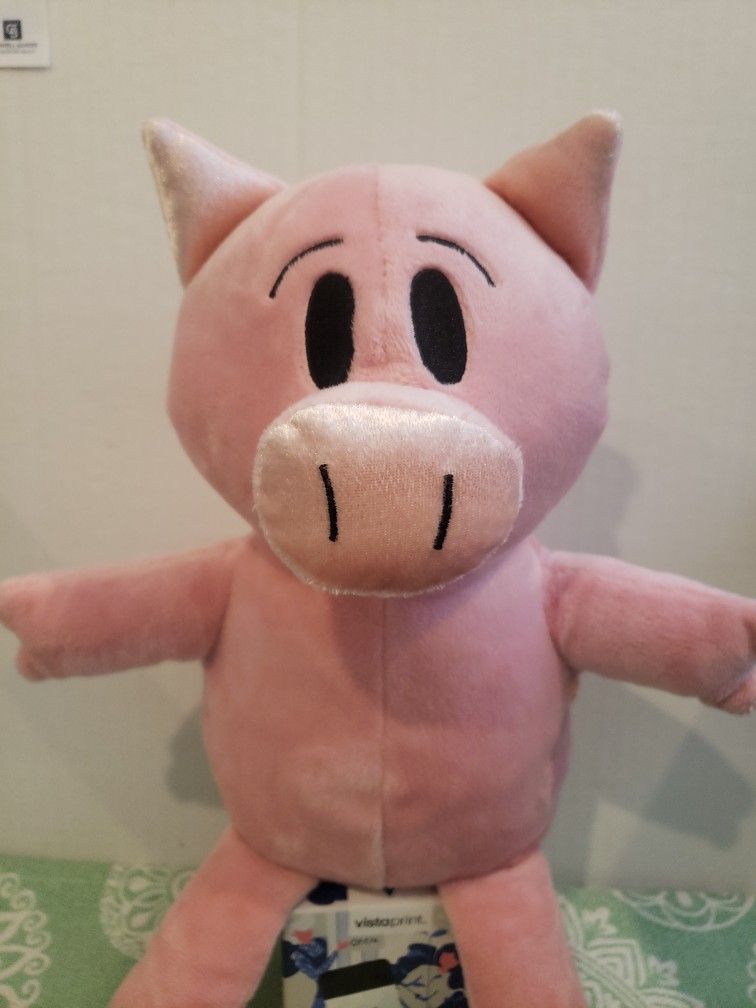 Kohls Cares Piggie Plush 12 inch Mo Willems Pink Stuffed Animal Kids Toy Lovey. A7