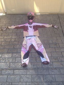 Pink Thor woman's riding gear set