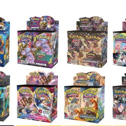 Sealed Pokémon Booster Box Stock – Pick Any!