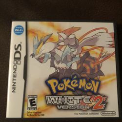 Pokemon White Version 2 Complete Nintendo DS game on sale