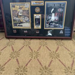 Steelers Super Bowl XL Framed Set!
