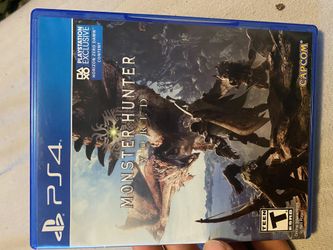 Monster hunter ps4