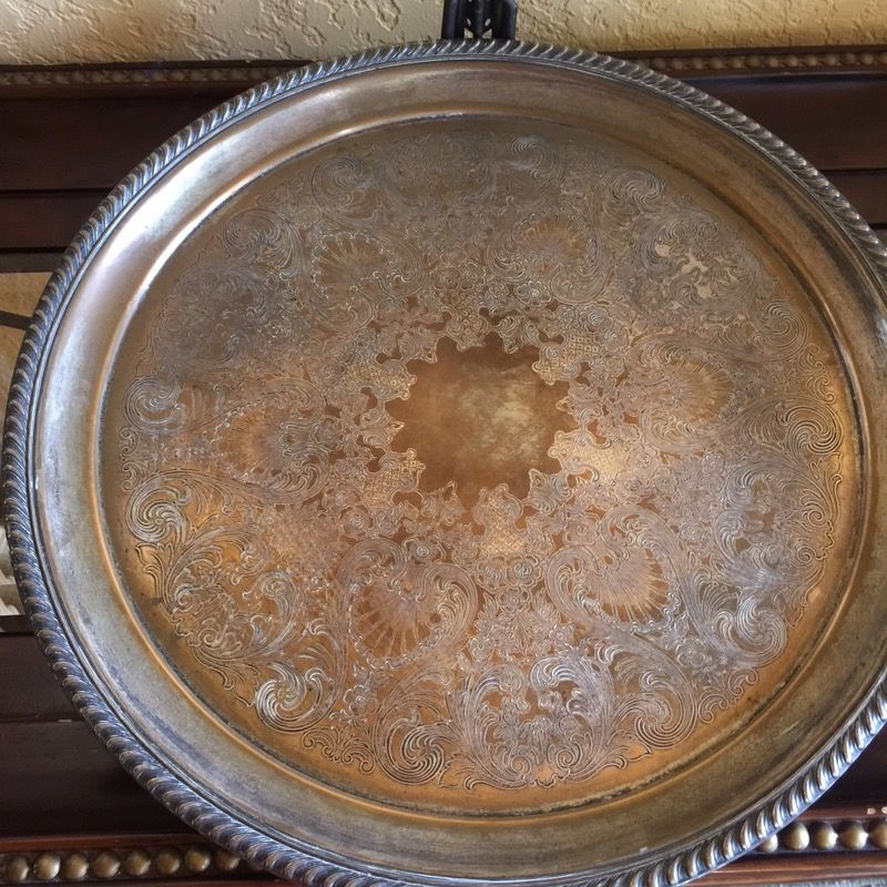 Wm Rogers 873 Silverplate Serving Tray