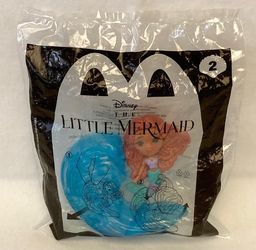 McDonald’s The Little Mermaid 2023 Happy Meal toy Ariel #2 Disney new in package