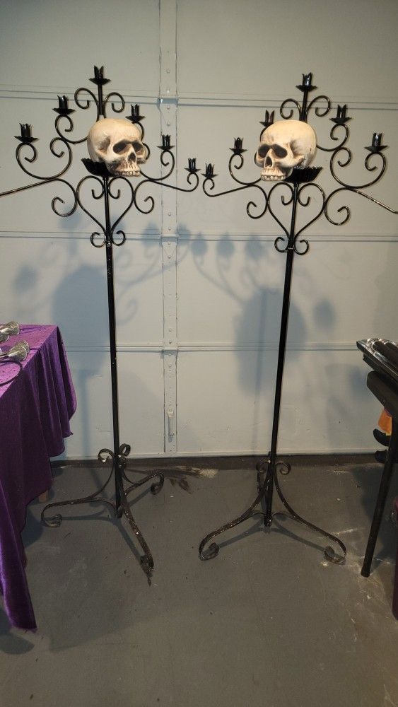 Antique Candelabras Pair