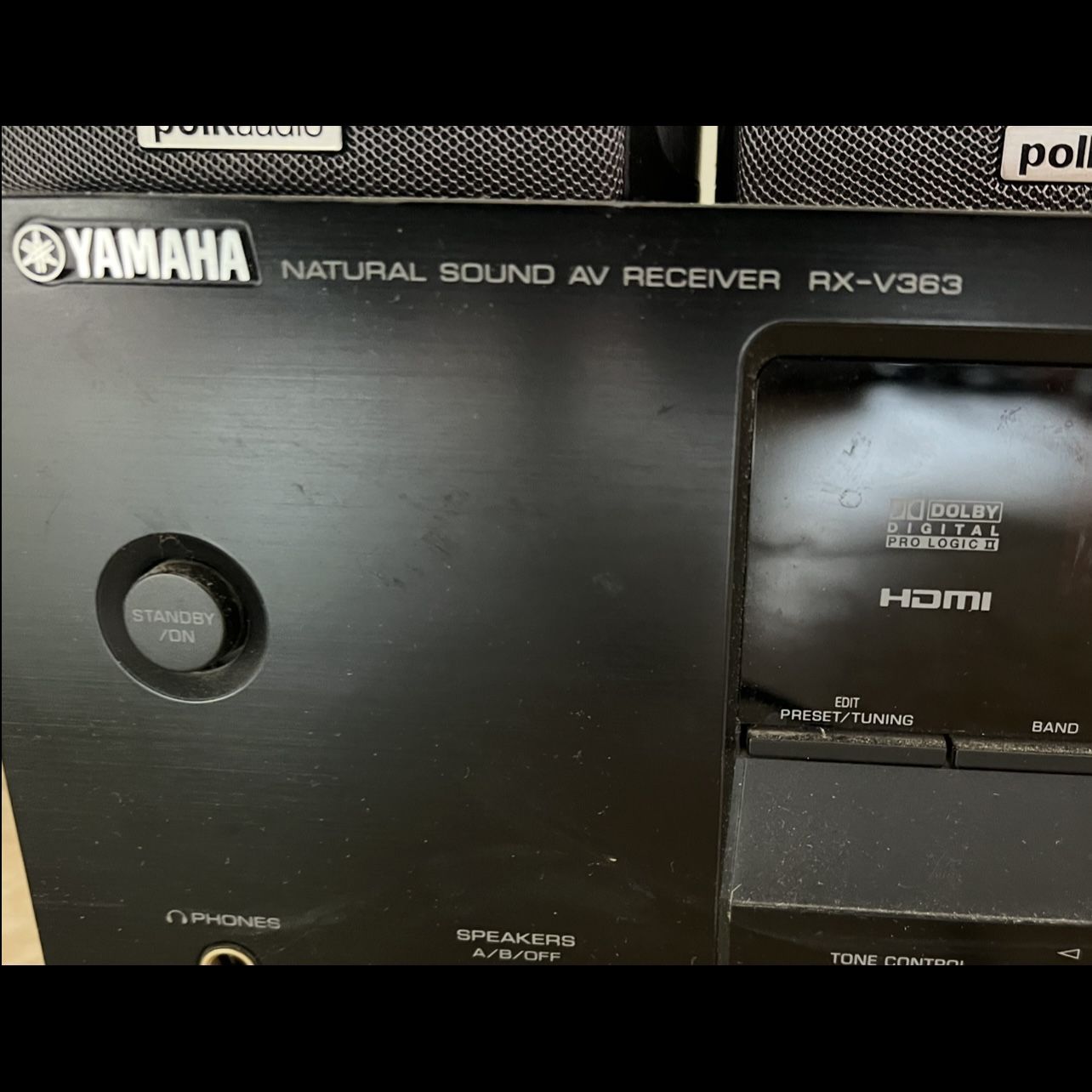 Yamaha Natural Sound AV Receiver (RX-V363)