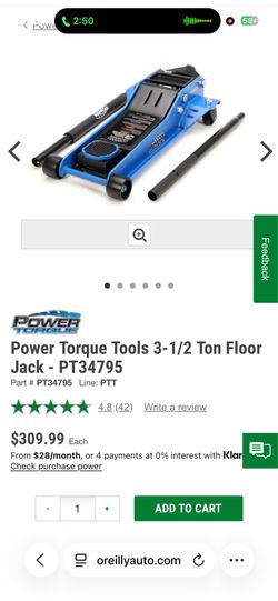 Power torque 3 1/2 ton