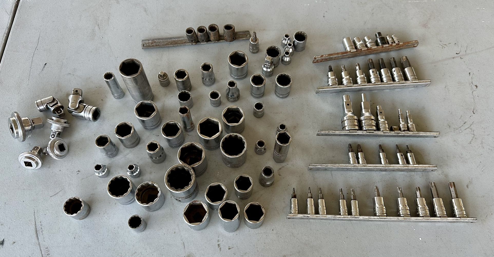 Snap On Tools Sockets Torx Lot