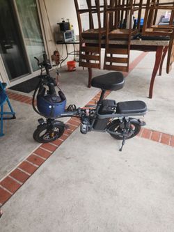 EOEOTWO Folding Electric Bike Scooter