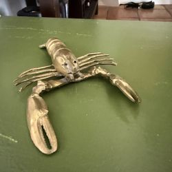 Metal Crawsfish Paperweight 