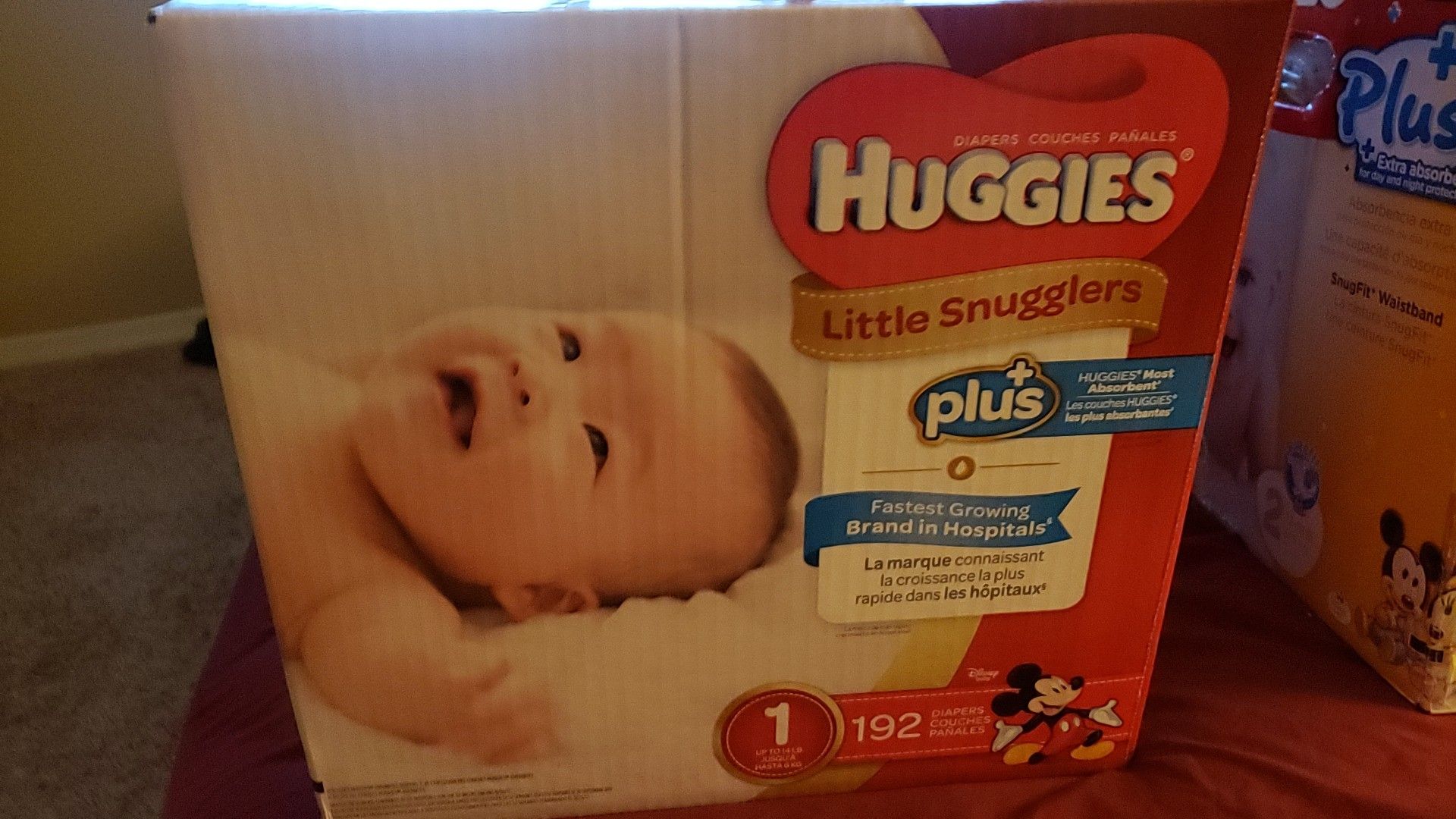 SIZE 1 Snug and dry diaper **Serious Buyers Please**