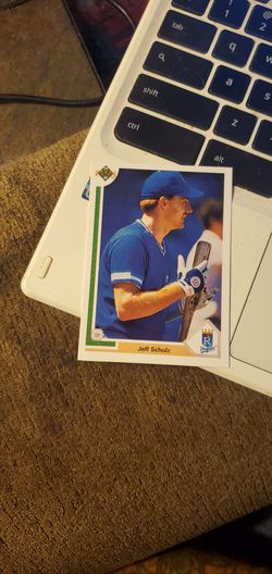Jeff Schulz baseball card