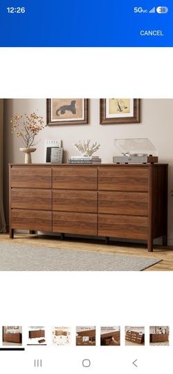 Brand new 9 draw dresser IN BOX
