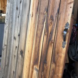 Wooden Oak Vintage Side Gate