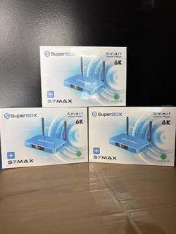 💫 SuperBOX S7 Max • Factory Sealed • Official Distributor • Wholesale