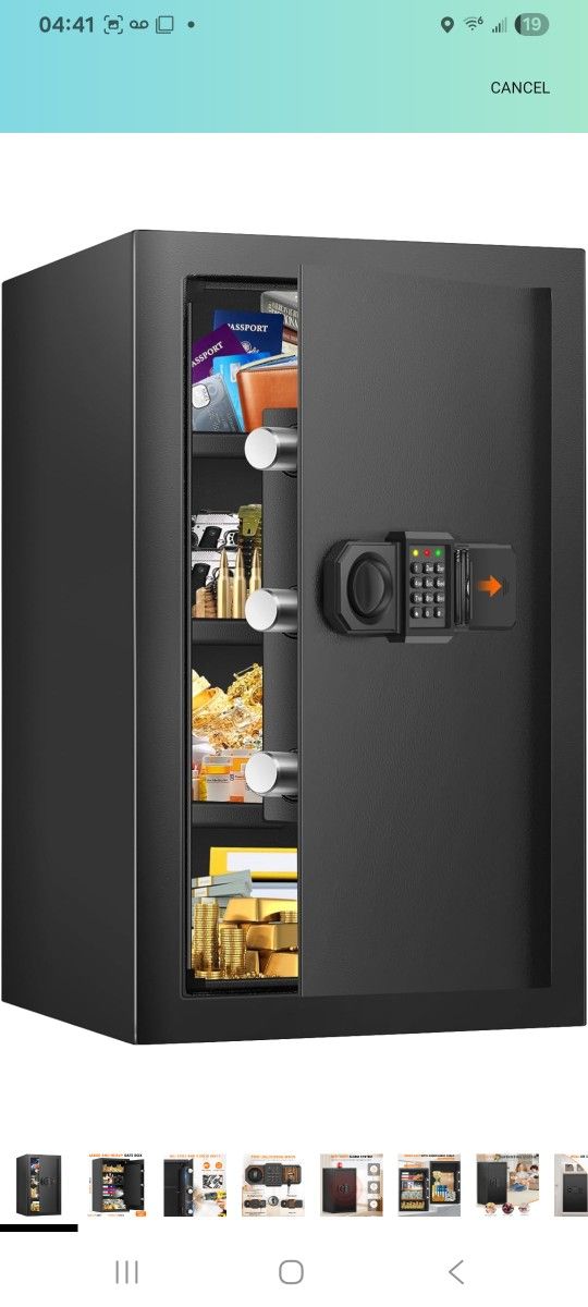 5.2 Cuft Large Fireproof Safe