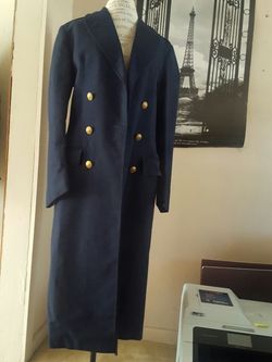 vintage airforce trench coat