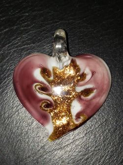 Beautiful Blown Glass Pendants- Each