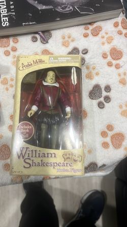 William Shakespeare action figure
