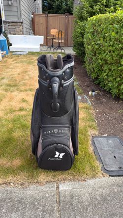 Nike Golf Staff Bag - Black with Kapalua logo