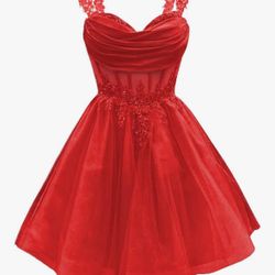 Red Party Dress