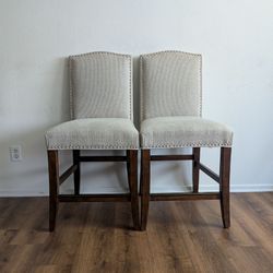 2 counter chairs