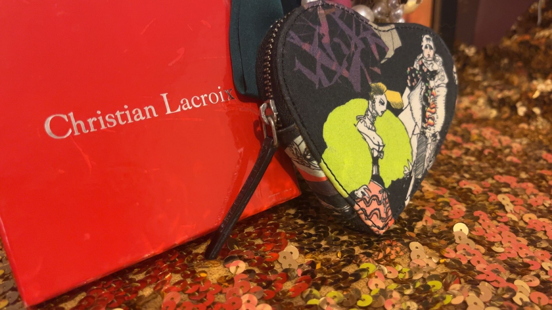 Adorable Christian Lacroix Coin Purse