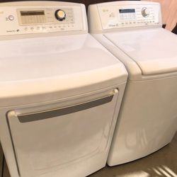LG Washer and Gas Dryer Set