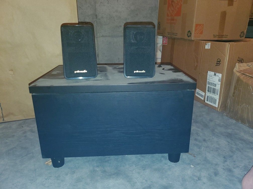 Polk Audio 3 piece Speaker System
