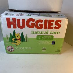Huggies Natural Care Sensitive 768 Baby Wipes Disney