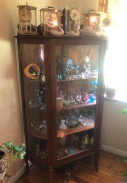 antique China cabinet