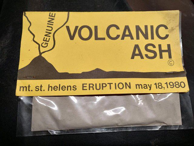Mount St Helens 1980 Original Volcanic Ash.